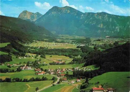 AK / Ansichtskarte  Hammer Inzell Alpenstrasse Bayern Panorama Blick gegen Hochstaufen und Zwiesel