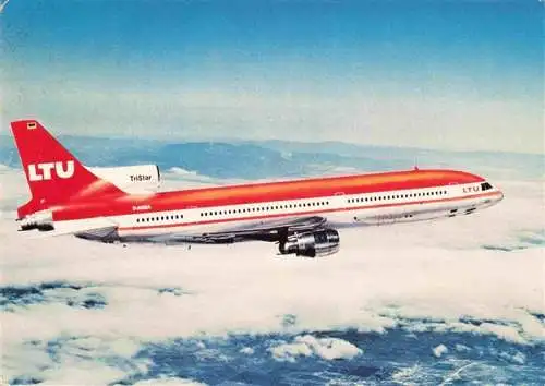 AK / Ansichtskarte  Flugzeuge Zivil LTU Lockheed L-1011 