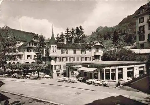 AK / Ansichtskarte  Weggis Vierwaldstaettersee LU Baeckerei Tea Room Adolf Schriber