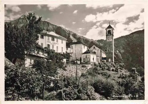 AK / Ansichtskarte  Mergoscia Locarno TI Casa Comunale Scuola