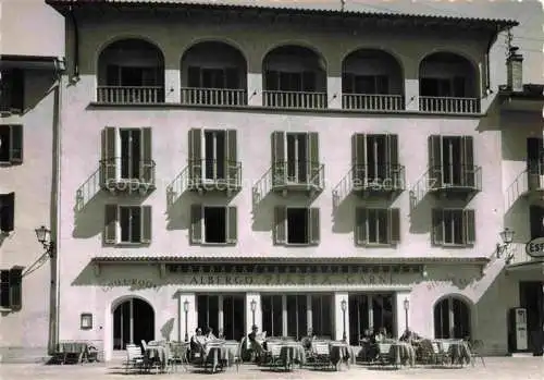 AK / Ansichtskarte  Ascona Lago Maggiore TI Albergo Piazza Garni