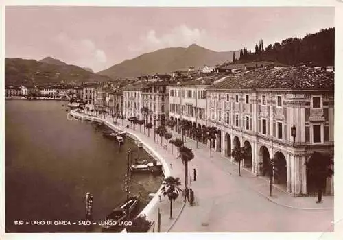 AK / Ansichtskarte  Salo Lago di Garda IT Lungolago