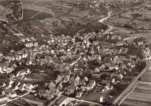 AK / Ansichtskarte  Ellmendingen Fliegeraufnahme