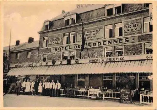 AK / Ansichtskarte  Han-sur-Lesse Belgie Grottes de Han Hotel des Ardennes