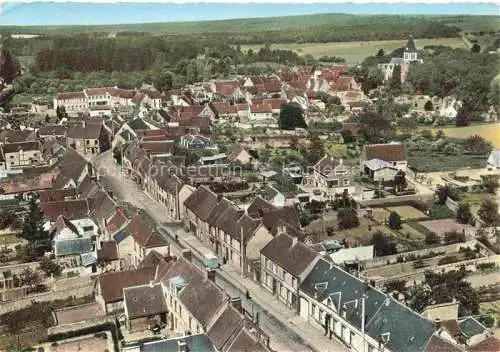 AK / Ansichtskarte  Pontgouin Pontgoin 28 Eure-et-Loir Vue generale aerienne