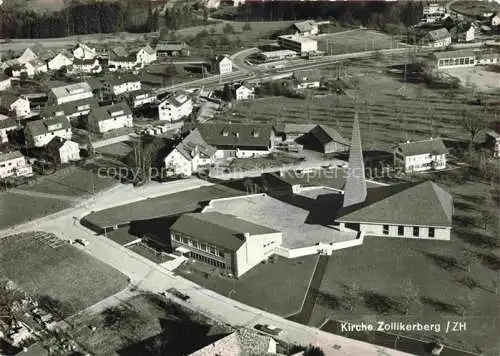 AK / Ansichtskarte  Zollikerberg Meilen ZH Fliegeraufnahme