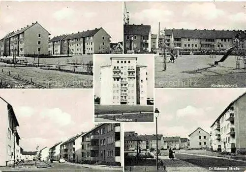 AK / Ansichtskarte  OSNABRueCK Am Kalkhuegel Hochhaus Kinderspielplatz Lilienthalstrasse Dr Eckener Strasse