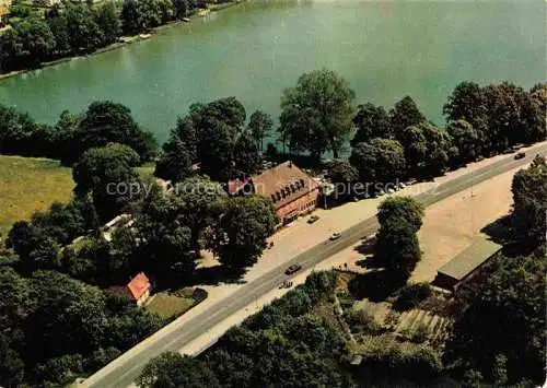 AK / Ansichtskarte  Ploen am See Schleswig-Holstein Edebergsee mit Fegetasche Gaststaette