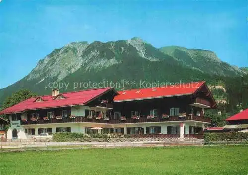 AK / Ansichtskarte  OBERSTDORF Gaestehaus Elvia Allgaeuer Alpen