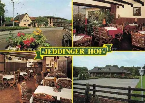 AK / Ansichtskarte  Jeddingen Hotel Restaurant Jeddinger Hof Gastraum