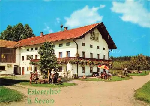 AK / Ansichtskarte  Altenmarkt Alz Urlaub auf dem Bauernhof Estererhof