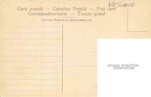 AK / Ansichtskarte  Vesuvio Vulkan Vulcano Volcano Napoli Campania IT L'eruzione del Vesuvio Aprile 1906 Kuenstlerkarte