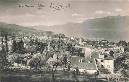 AK / Ansichtskarte  Luino Lago Maggiore IT Panorama