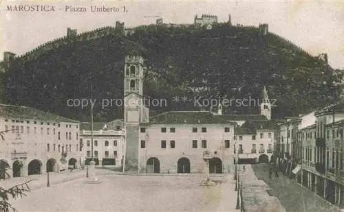 AK / Ansichtskarte  Marostica Vicenza IT Piazza Umberto I