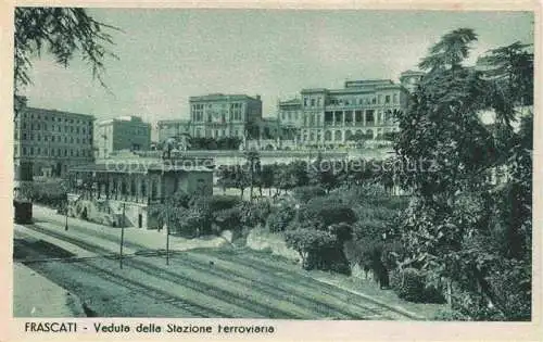 AK / Ansichtskarte  Frascati Roma Rom IT Veduto della Stazione Ferroviaria