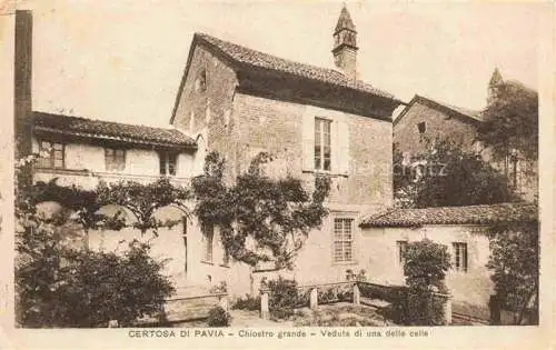 AK / Ansichtskarte  Certosa di Pavia Lombardia IT Chiostro grande Veduta di una delle calle