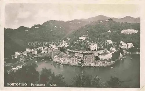 AK / Ansichtskarte  PORTOFINO Liguria IT Panorama