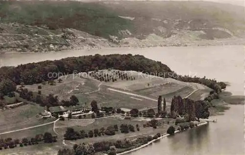 AK / Ansichtskarte  Bielersee Lac de Bienne BE Hotel St Petersinsel 