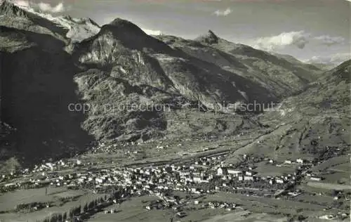 AK / Ansichtskarte  Brig Glis BRIGUE VS mit Riederhorn und Bettmerhorn