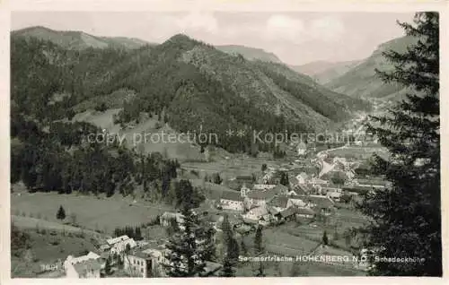 AK / Ansichtskarte  Hohenberg Niederoesterreich AT Panorama Schadeckhoehe