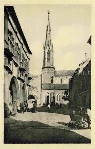 AK / Ansichtskarte  Ensisheim 68 Haut-Rhin Eglise