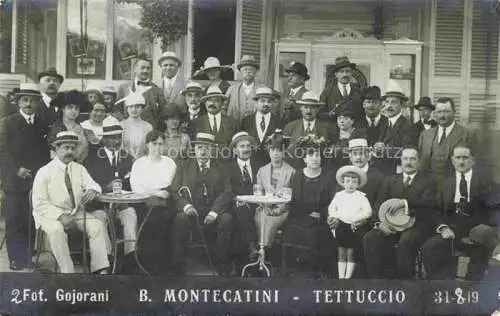 AK / Ansichtskarte  Tettuccio Montecatini Terme Pistoia Toscana IT Montecatini Gruppenaufnahme