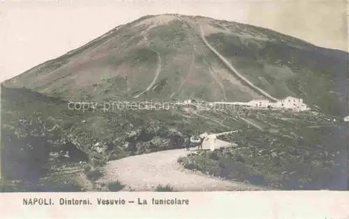 AK / Ansichtskarte  NAPOLI Neapel Naples IT Vesuvio La funiculare