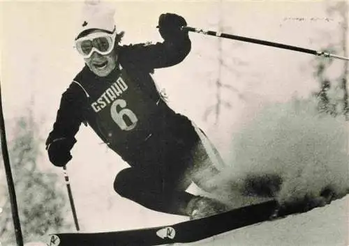 AK / Ansichtskarte  Ski-Langlauf Manfred Jakober