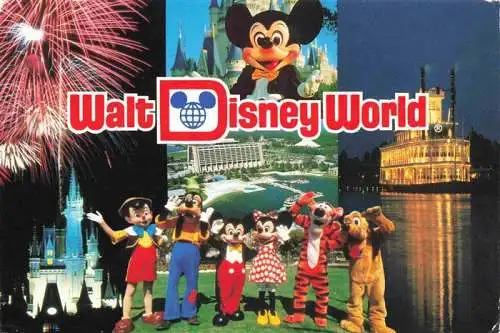 AK / Ansichtskarte  Disney World Lake Buena Vista Florida USA Welcome to our World 