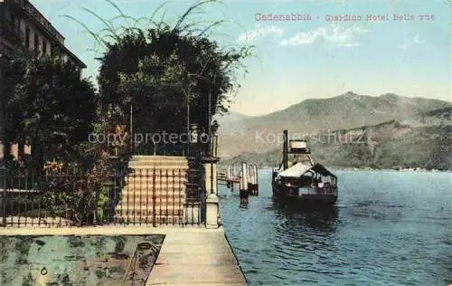 AK / Ansichtskarte  Cadenabbia Griante Lago di Como Lombardia IT Giardini Hotel Belle Vue