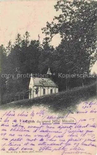 AK / Ansichtskarte  Macolin sur Bienne Biel BE Kapelle