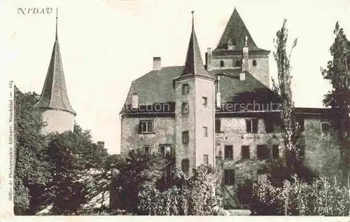 AK / Ansichtskarte  Nidau Bielersee Lac de Bienne BE Schloss