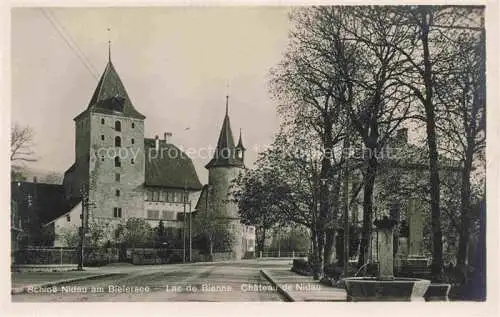 AK / Ansichtskarte  Nidau Bielersee Lac de Bienne BE Schloss