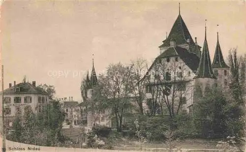 AK / Ansichtskarte  Nidau Bielersee Lac de Bienne BE Schloss