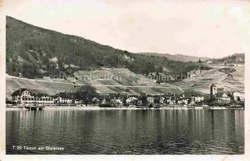 AK / Ansichtskarte  Twann Nidau BE am Bielersee Hotel Baeren