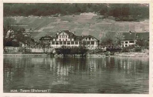 AK / Ansichtskarte  Twann Nidau BE am Bielersee Hoel Baeren