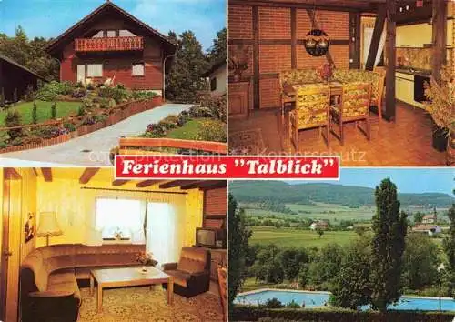 AK / Ansichtskarte  Seiferts Ferienhaus Talblick Gastraum Fremdenzimmer Freibad