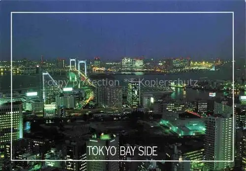 AK / Ansichtskarte  Tokyo TOKIO Japan Panorama Bay Side at night