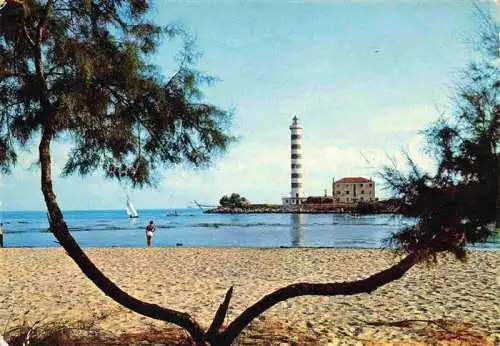 AK / Ansichtskarte  Cavallino Lido Venezia IT Spiaggia Faro Strand Leuchtturm