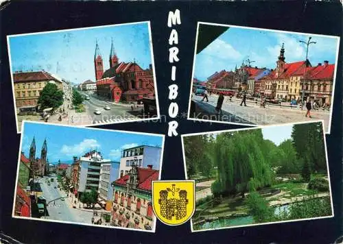 AK / Ansichtskarte  MARIBOR Marburg Drau Steiermark Slovenia Motive Stadtzentrum Park