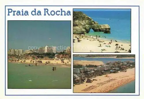 AK / Ansichtskarte  Praia da Rocha PT Kuestenpanorama Strand Luftaufnahme