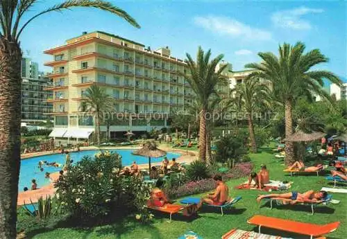 AK / Ansichtskarte  Benalmadena Costa del Sol ES Hotel Palmasol Swimming Pool