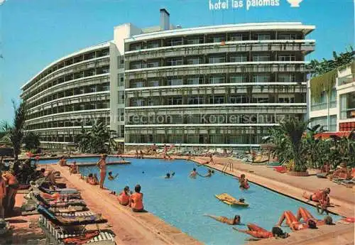 AK / Ansichtskarte  Torremolinos ES Hotel las Palomas Piscina