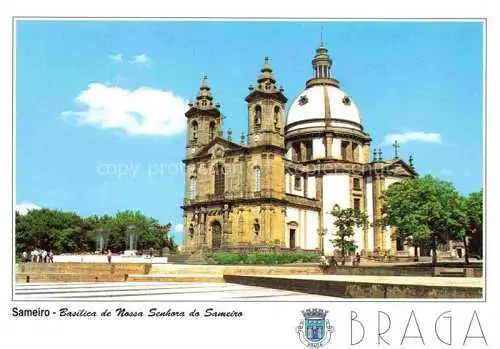 AK / Ansichtskarte  Sameiro Braga PT Basilica de Nossa Senhora do Sameiro