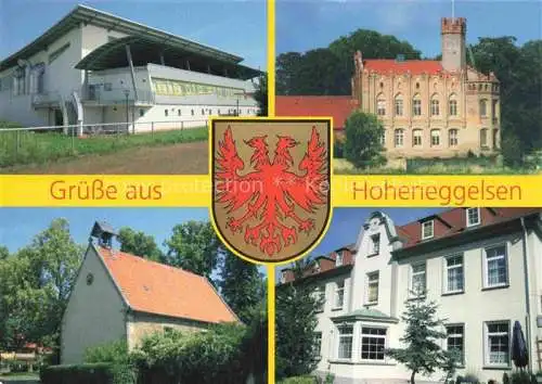 AK / Ansichtskarte  Hoheneggelsen Soehlde Teilansichten Schloss Wappen