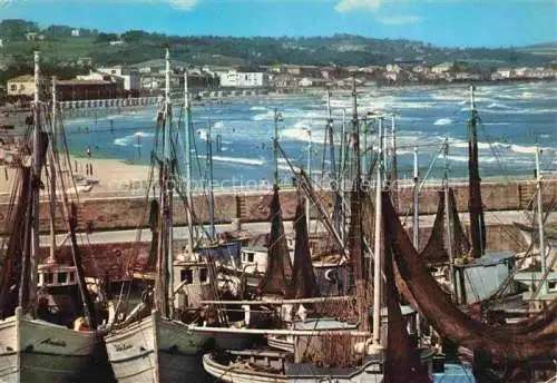 AK / Ansichtskarte  Fano  Lido Marche IT Porto e spiaggia Hafen Strand