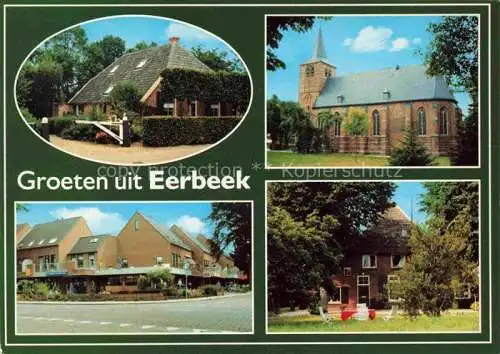 AK / Ansichtskarte  Eerbeek Brummen Gelderland NL Wohnhaeuser Kirche Ortszentrum