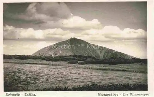 AK / Ansichtskarte  Karpacz Krummhuebel Riesengebirge PL Panorama Blick zur Schneekoppe