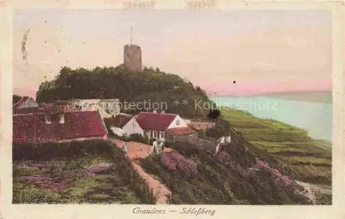 AK / Ansichtskarte  Graudenz GRUDZIADZ Westpreussen PL Schlossberg Feldpost