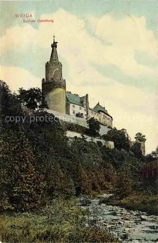 AK / Ansichtskarte  Weida  Thueringen Schloss Osterburg